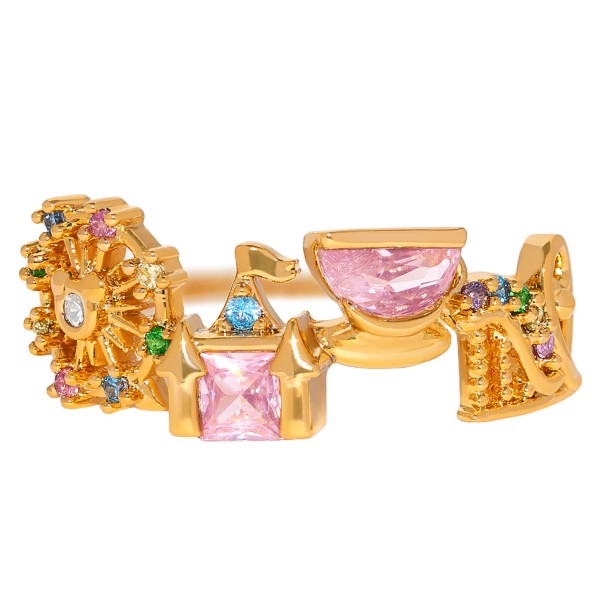 Walt Disney World Attractions Necklace by Girls Crew