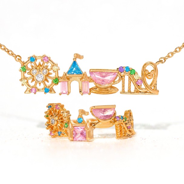Fantasyland Castle Halloween Necklace by Girls Crew