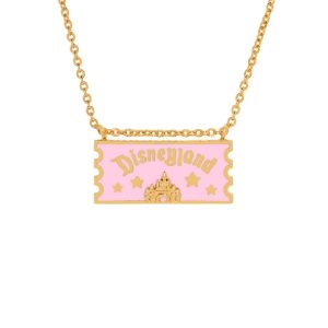 Disneyland Ticket Pendant Necklace by Girls Crew