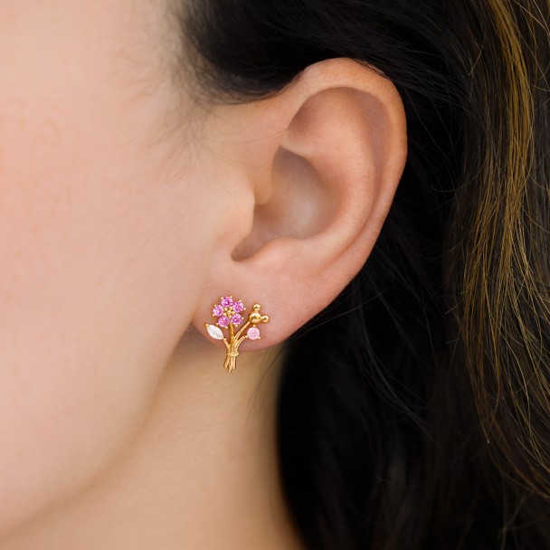 Mickey Mouse Icon Bouquet Earrings by Girls Crew
