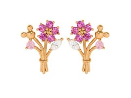 Mickey Mouse Icon Bouquet Earrings by Girls Crew