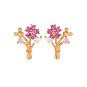 Mickey Mouse Icon Bouquet Earrings by Girls Crew