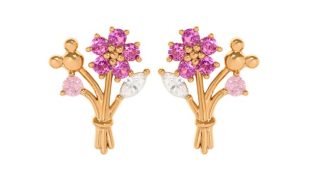 Mickey Mouse Icon Bouquet Earrings by Girls Crew