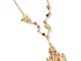 Fantasyland Castle Halloween Necklace by Girls Crew