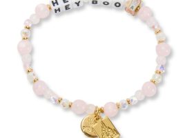 Minnie Mouse Cutie Ghost ”Hey Boo” Bracelet by Little Words Project