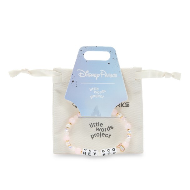 Minnie Mouse Cutie Ghost ''Hey Boo'' Bracelet by Little Words Project