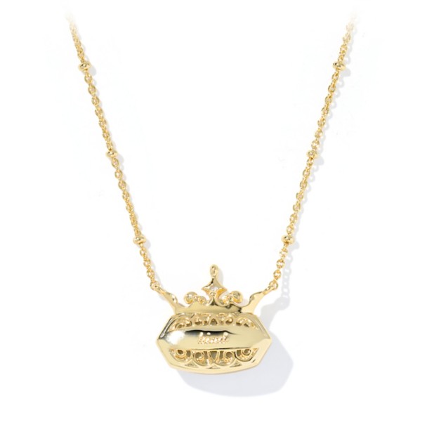 Disney Princess Elisa Short Necklace by Kendra Scott - Blue
