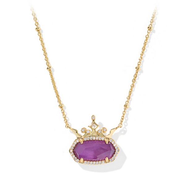 Disney Princess Elisa Short Necklace by Kendra Scott – Mauve