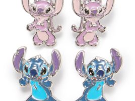 Stitch and Angel Stud Earring Set – Lilo & Stitch