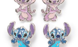 Stitch and Angel Stud Earring Set – Lilo & Stitch
