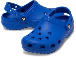 Mickey Mouse Icon Clogs for Kids by Crocs – Cobalt Blue