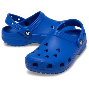 Mickey Mouse Icon Clogs for Kids by Crocs - Cobalt Blue