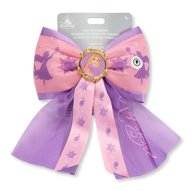 Rapunzel Light-Up Hair Bow Barrette - Tangled