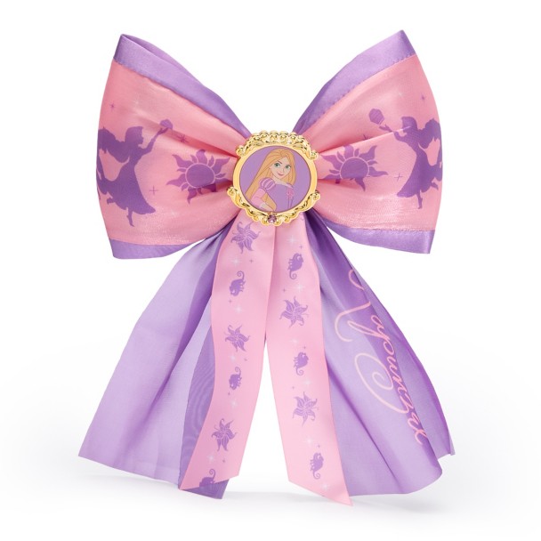Rapunzel Light-Up Hair Bow Barrette – Tangled Rapunzel Light-Up Hair Bow Barrette – Tangled