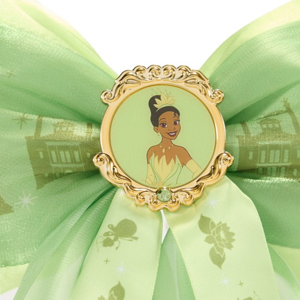 Tiana Light-Up Hair Bow Barrette - The Princess and the Frog