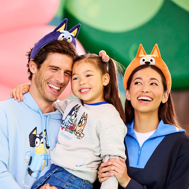 Bluey Plush Ear Headband for Adults