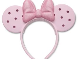 Minnie Mouse Ear Headband for Adults by Crocs – Pink