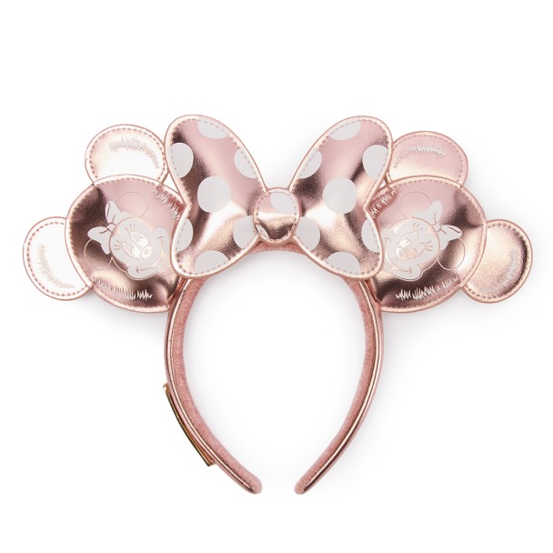 Minnie Mouse Pink Crystal Ear Headband for Adults by BaubleBar