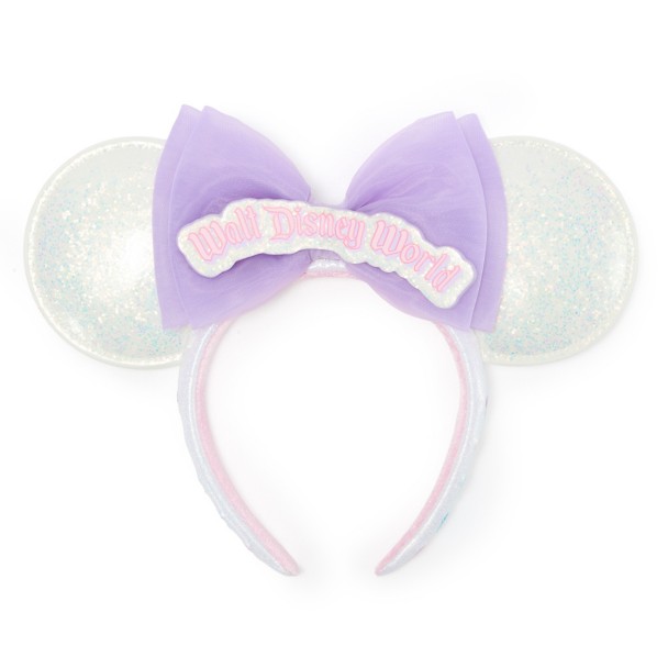 Minnie Mouse Pink Crystal Ear Headband for Adults by BaubleBar