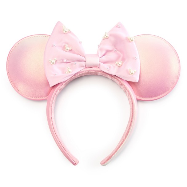 Minnie Mouse Silver Crystal Ear Headband for Adults by BaubleBar