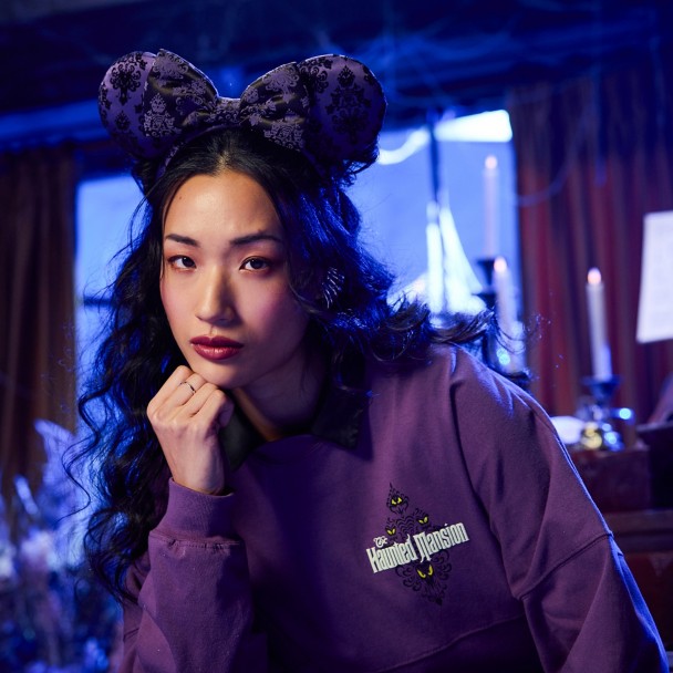 The Haunted Mansion Wallpaper Ear Headband for Adults