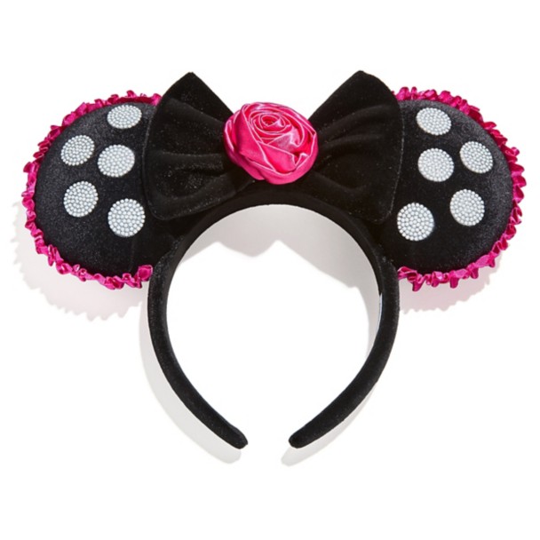 Minnie Mouse Pink Crystal Ear Headband for Adults by BaubleBar