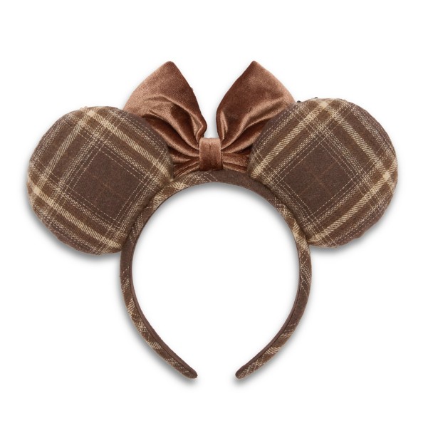 Minnie Mouse Plaid Ear Headband for Adults by BaubleBar