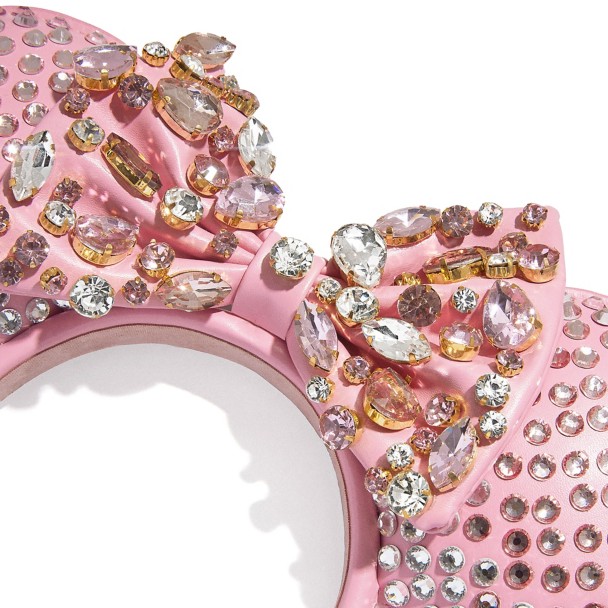 Minnie Mouse Pink Crystal Ear Headband for Adults by BaubleBar
