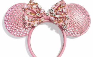 Minnie Mouse Pink Crystal Ear Headband for Adults by BaubleBar