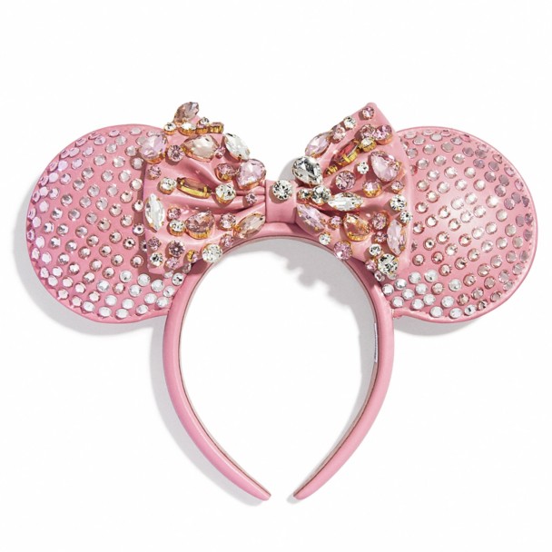 Minnie Mouse Pink Crystal Ear Headband for Adults by BaubleBar