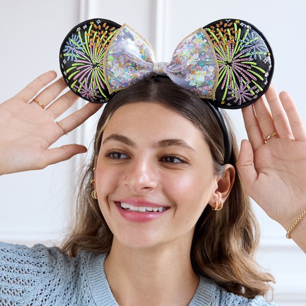 Minnie Mouse Fireworks Ear Headband for Adults by BaubleBar