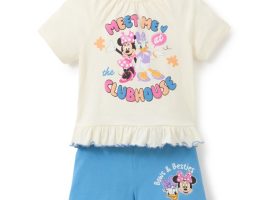 Minnie Mouse and Daisy Duck T-Shirt and Shorts Set for Kids