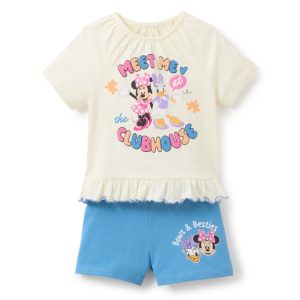Minnie Mouse and Daisy Duck T-Shirt and Shorts Set for Kids