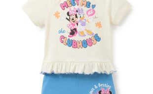 Minnie Mouse and Daisy Duck T-Shirt and Shorts Set for Kids