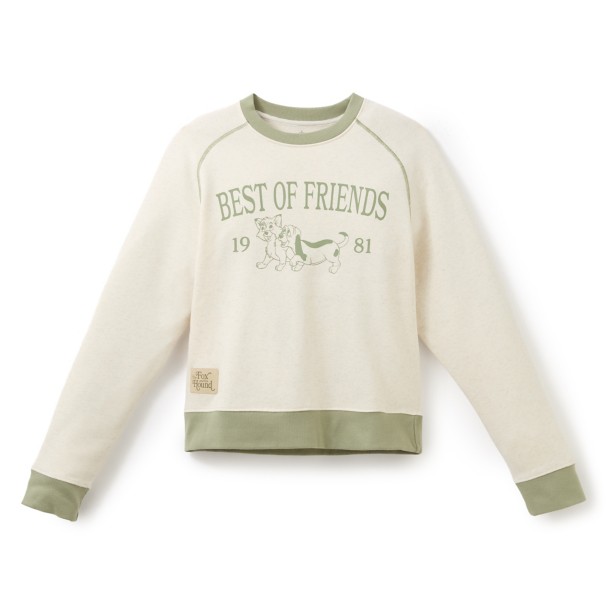 The Fox and the Hound 45th Anniversary Fashion Pullover Sweatshirt for Women The Fox and the Hound 45th Anniversary Fashion Pullover Sweatshirt for Women
