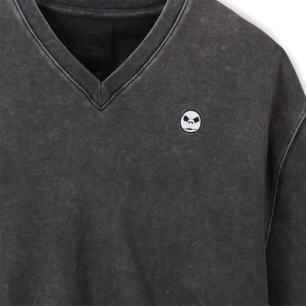 Jack Skellington V-Neck Pullover Sweatshirt for Women - The Nightmare Before Christmas