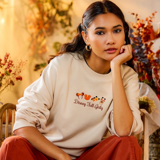 Halloween ''Disney Fall Girly'' Pullover Sweatshirt for Women