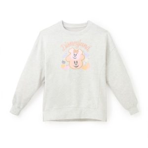 Mickey and Minnie Mouse Jack-o'-Lantern Pullover Sweatshirt for Women - Disneyland