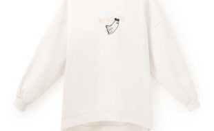 Mickey Mouse Cutie Ghost Pullover Sweatshirt for Women