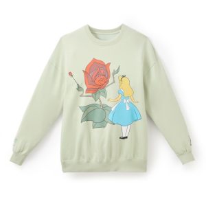 Alice in Wonderland 75th Anniversary Pullover Sweatshirt for Women by Cakeworthy