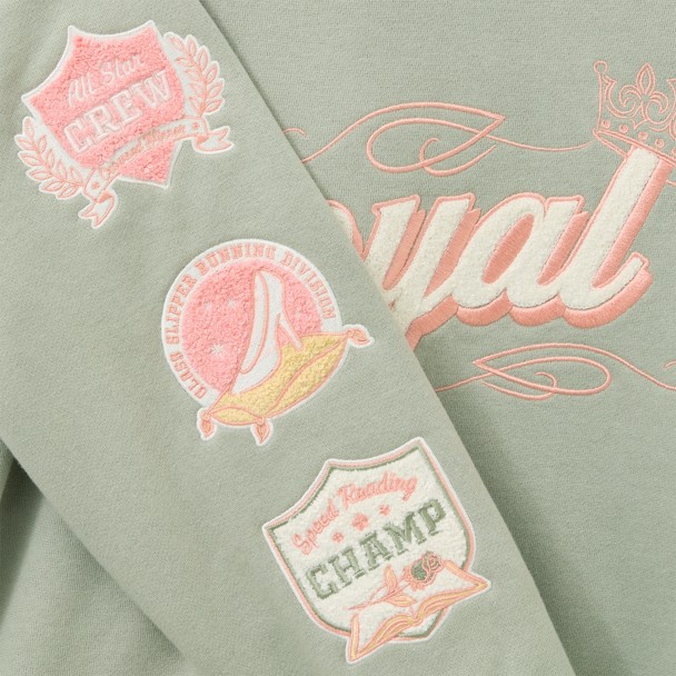 Disney Princess Varsity Royal Pullover Sweatshirt for Women by Spirit Jersey®