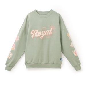 Disney Princess Varsity Royal Pullover Sweatshirt for Women by Spirit Jersey®
