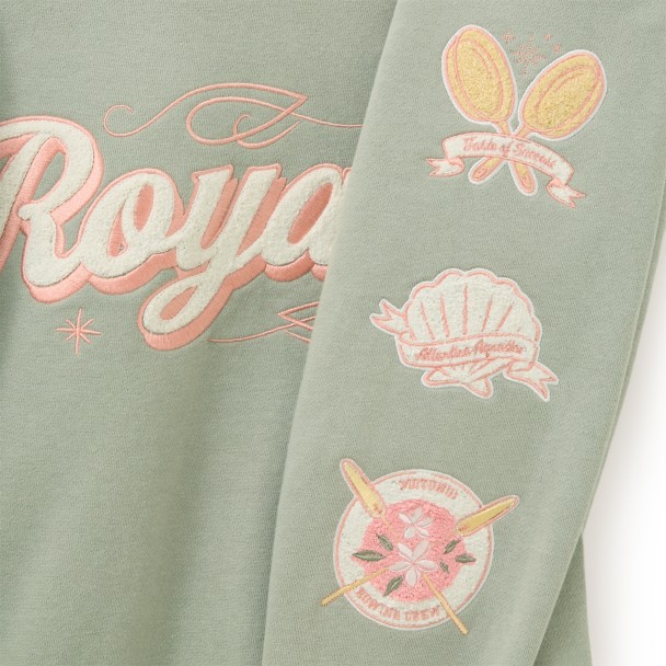 Disney Princess Varsity Royal Pullover Sweatshirt for Women by Spirit Jersey®