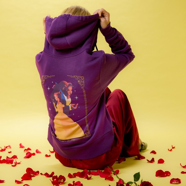 Beauty and the Beast Zip Hoodie for Women - D23 The Ultimate Disney Fan Event