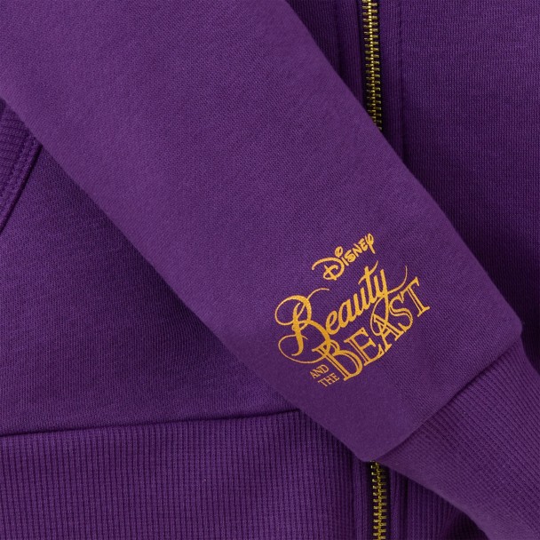 Beauty and the Beast Zip Hoodie for Women - D23 The Ultimate Disney Fan Event
