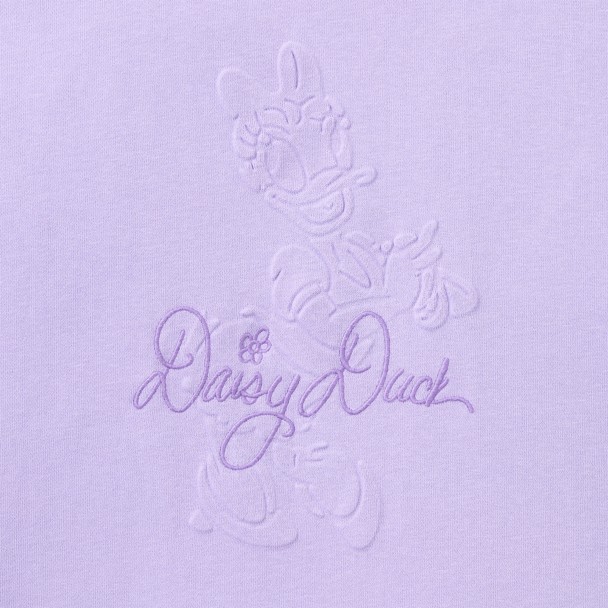 Daisy Duck Fashion Pullover Sweatshirt for Women - Lavender