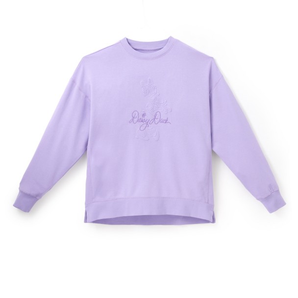 Daisy Duck Fashion Pullover Sweatshirt for Women – Lavender