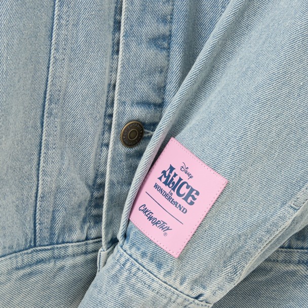 Alice in Wonderland 75th Anniversary Denim Jacket for Women by Cakeworthy
