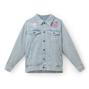 Alice in Wonderland 75th Anniversary Denim Jacket for Women by Cakeworthy