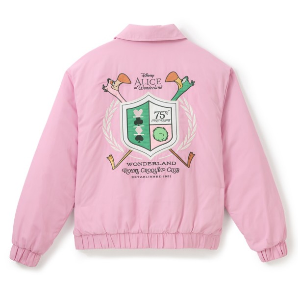 Alice in Wonderland 75th Anniversary Zip Jacket for Women – D23 The Ultimate Disney Fan Event Alice in Wonderland 75th Anniversary Zip Jacket for Women – D23 The Ultimate Disney Fan Event
